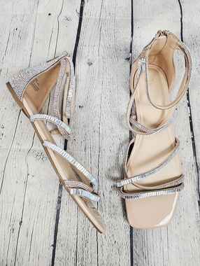 THALIA SODI | Dana embellished strappy gladiator sandals